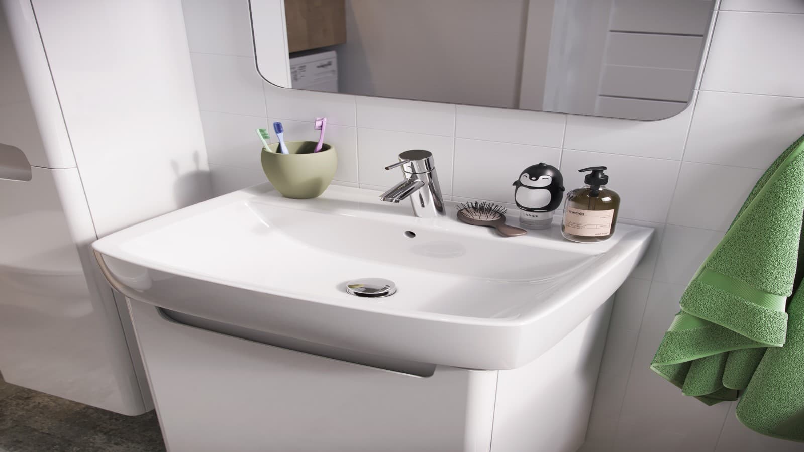 Hranaté umývadlo Kolo Rekord Hranaté umývadlo Kolo Rekord