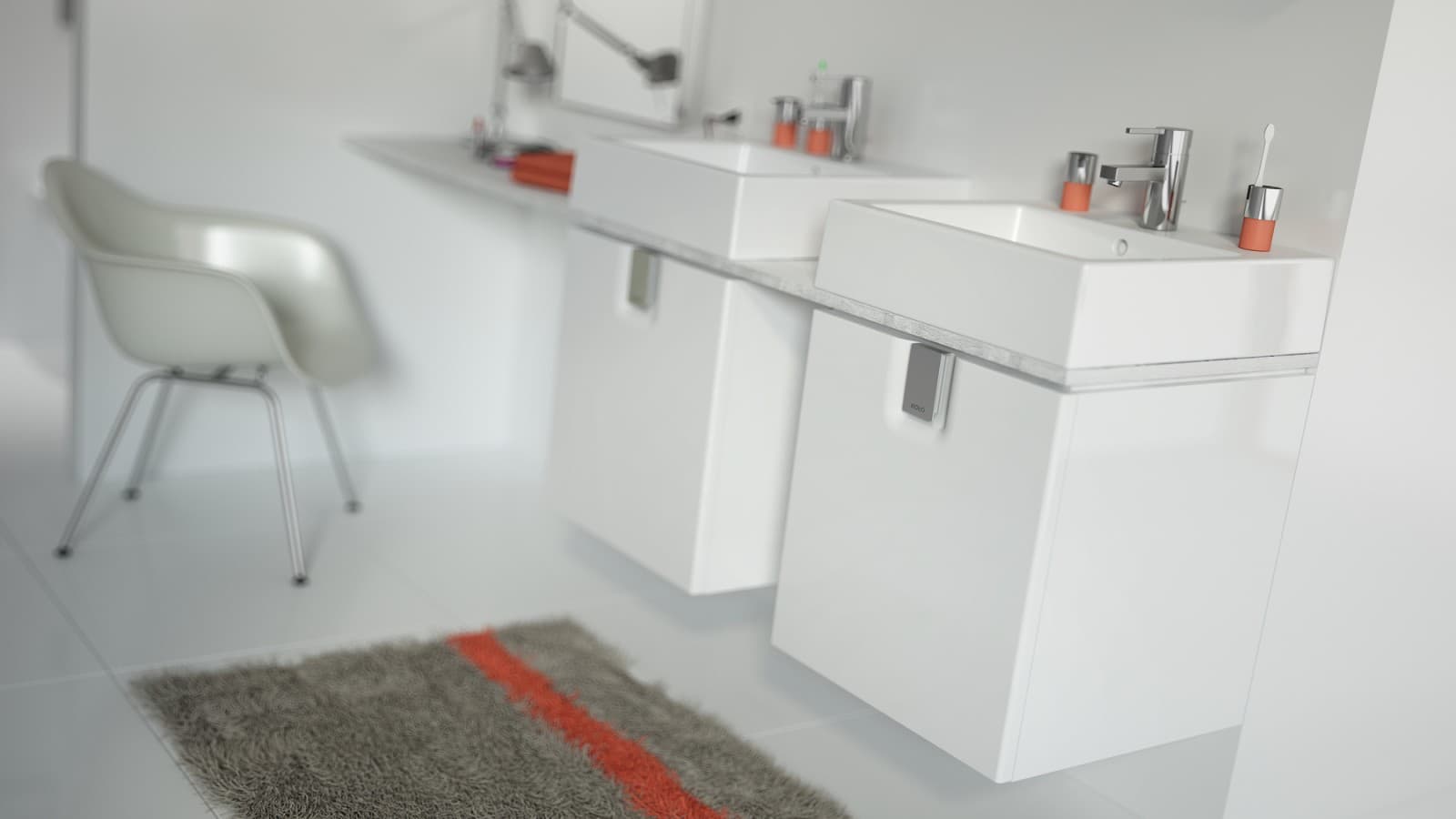 Umývadlá Kolo Twins so skrinkami pod umývadlo Umývadlá Kolo Twins so skrinkami pod umývadlo